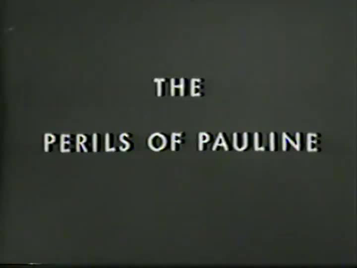 Un extrait du film  The Perils of Pauline