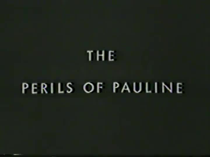 Un extrait du film  The Perils of Pauline