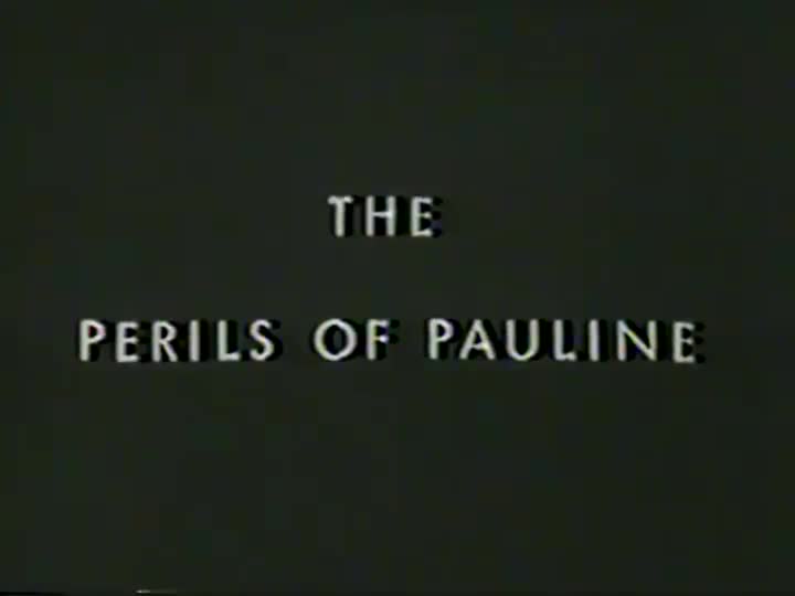 Un extrait du film  The Perils of Pauline