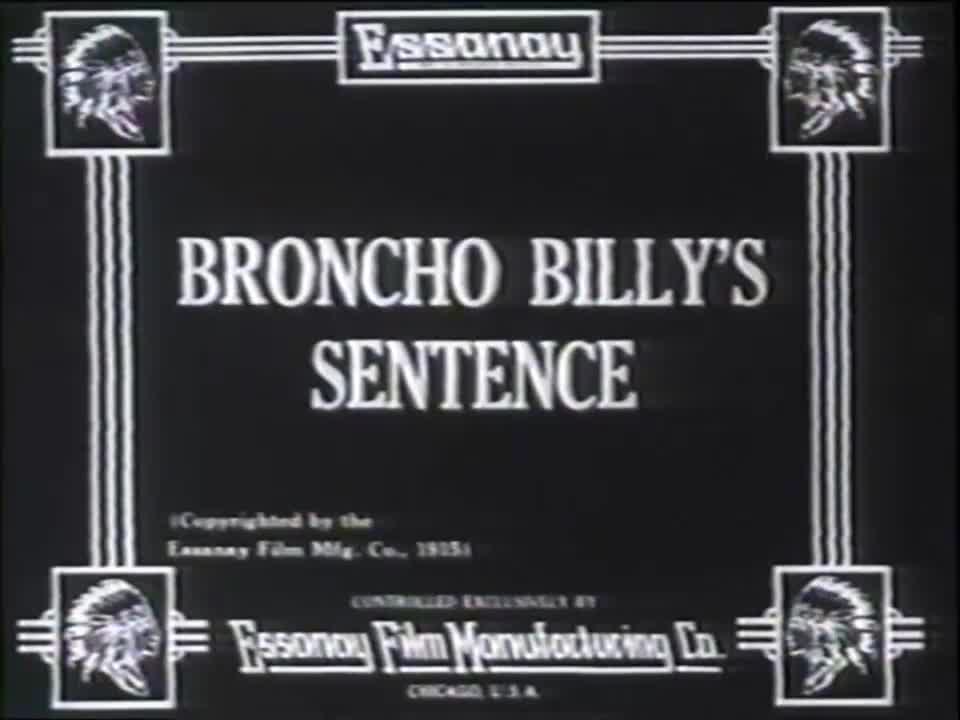 Extrait vidéo du film  Broncho Billy s Sentence