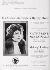 voir la fiche complète du film : My Lady s Latchkey