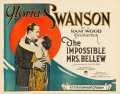 voir la fiche complète du film : The Impossible Mrs. Bellew
