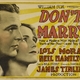 photo du film Don't Marry