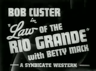 Extrait vidéo du film  Law of the Rio Grande
