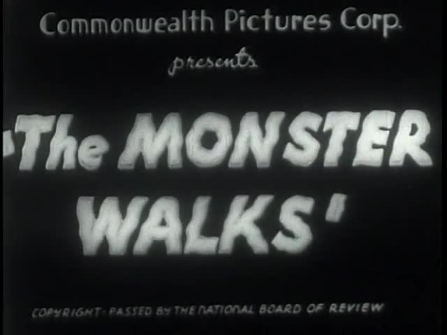 Extrait vidéo du film  Le Monstre marche