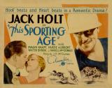 voir la fiche complète du film : This Sporting Age