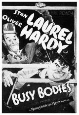 Laurel et Hardy menuisiers