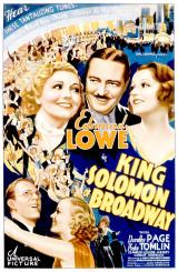 voir la fiche complète du film : King Solomon of Broadway