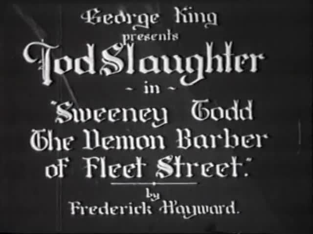 Extrait vidéo du film  Sweeney Todd : The Demon Barber Of Fleet Street