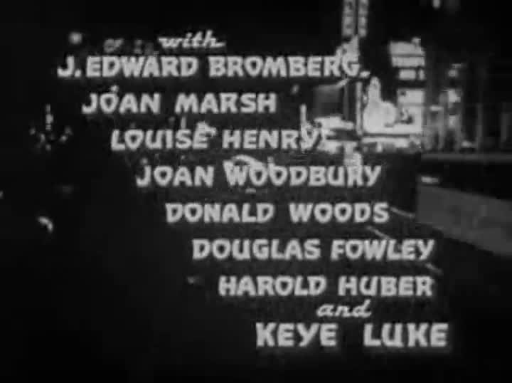 Extrait vidéo du film  Charlie Chan à Broadway