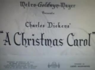 Un extrait du film  A Christmas Carol