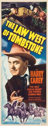 voir la fiche complète du film : The Law West of Tombstone