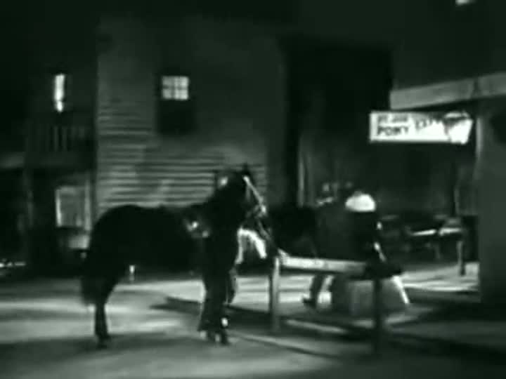 Un extrait du film  Frontier Pony Express