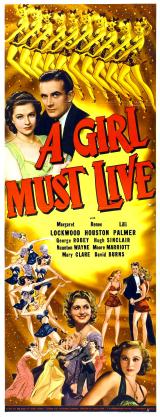 voir la fiche complète du film : A Girl Must Live