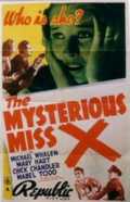voir la fiche complète du film : The Mysterious Miss X