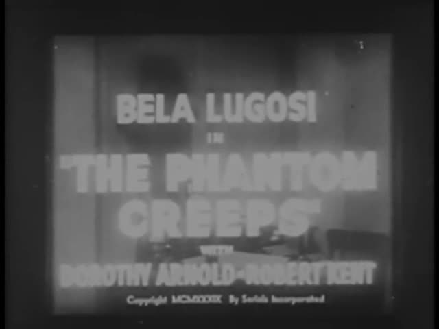Extrait vidéo du film  The Phantom Creeps