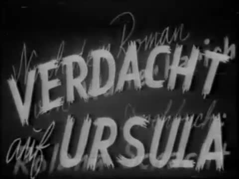 Extrait vidéo du film  Verdacht auf Ursula