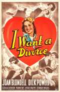 voir la fiche complète du film : I Want a Divorce