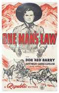 voir la fiche complète du film : One Man s Law