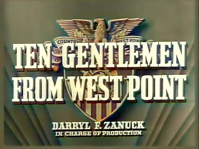 Extrait vidéo du film  Ten Gentlemen from West Point