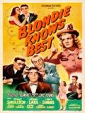 voir la fiche complète du film : Blondie Knows Best