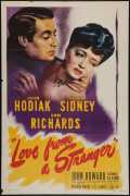 voir la fiche complète du film : Love from a Stranger