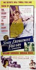 State Department : File 649