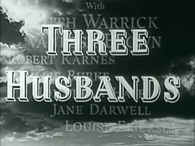 Extrait vidéo du film  Three Husbands