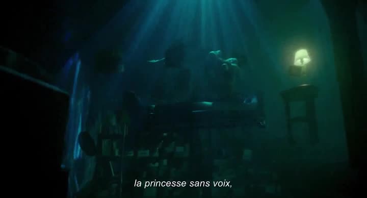 Un extrait du film  La Forme de l eau