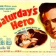 photo du film Saturday's Hero