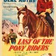 photo du film Last of the Pony Riders