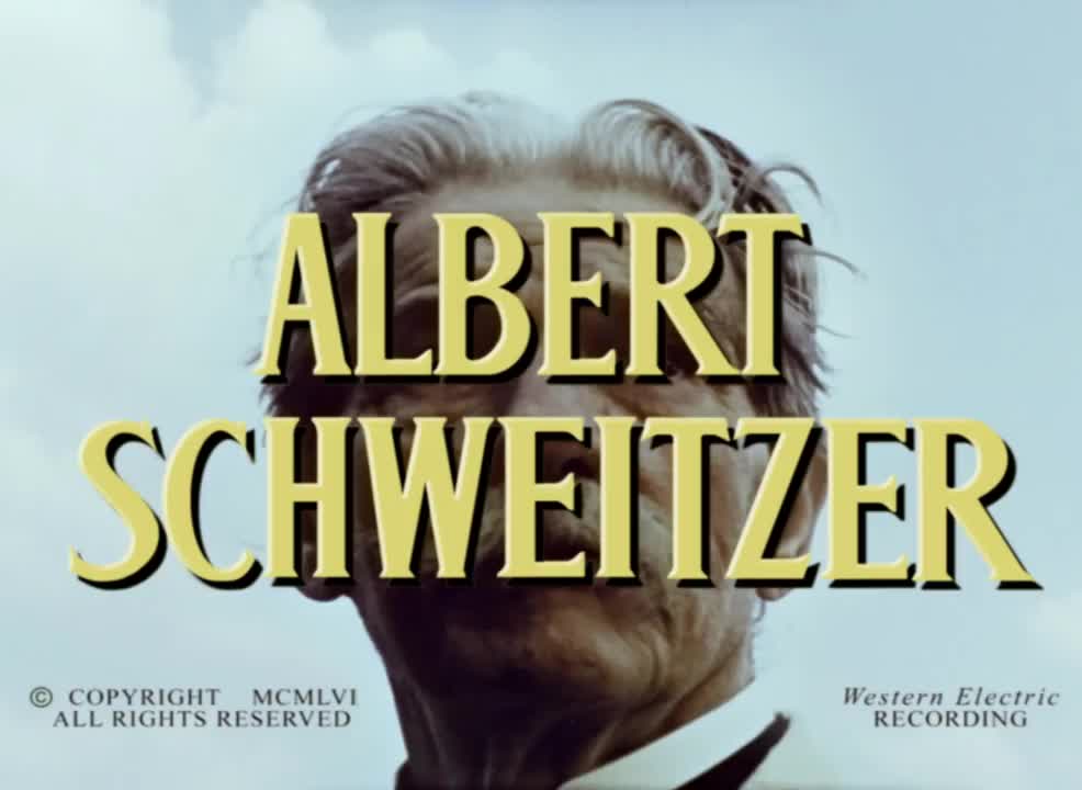 Extrait vidéo du film  Albert Schweitzer