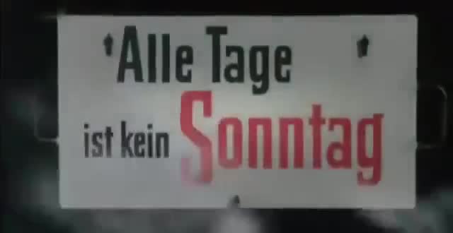 Extrait vidéo du film  Alle Tage ist kein Sonntag