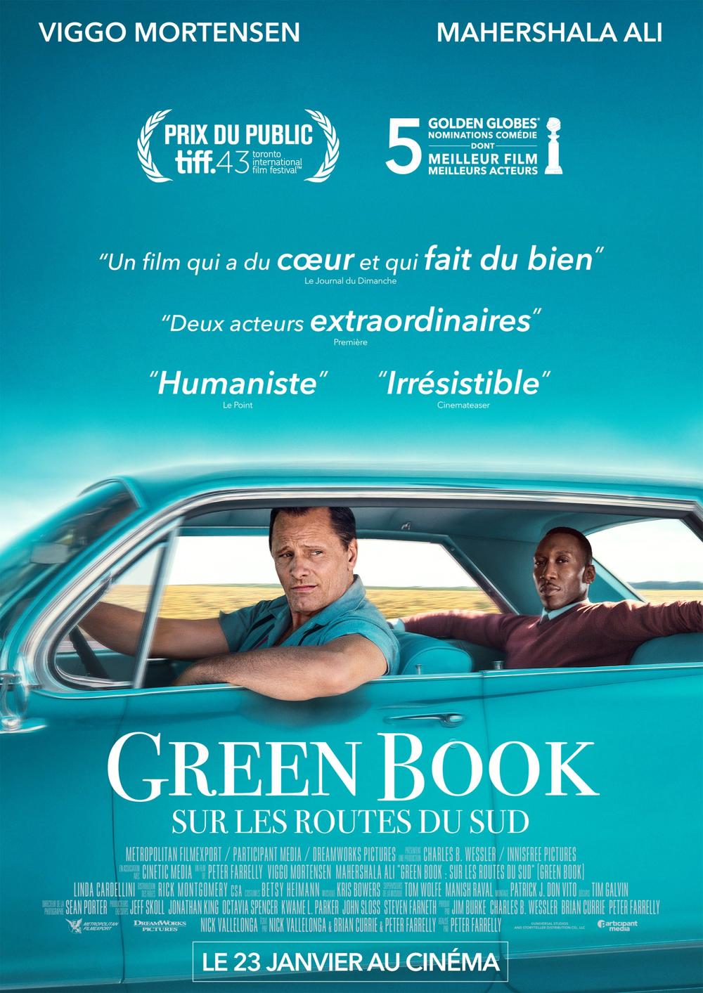 Green Book : Sur Les Routes Du Sud Green Book - Sur les routes du Sud, film de 2018