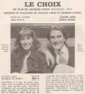 voir la fiche complète du film : Le Choix