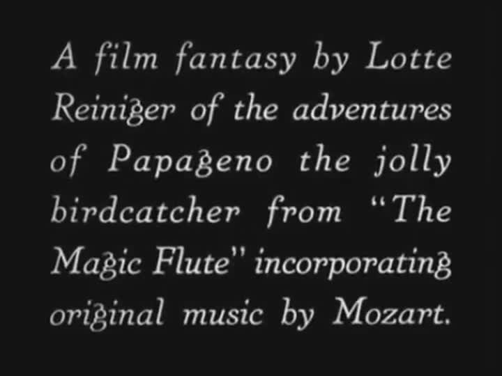 Extrait vidéo du film  Papageno