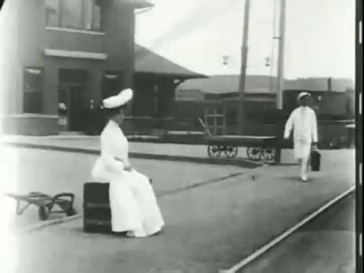 Extrait vidéo du film  A Romance of the Rail