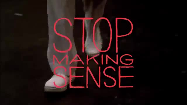 Extrait vidéo du film  Stop Making Sense