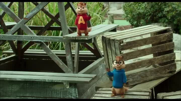 Un extrait du film  Alvin et les Chipmunks : à fond la caisse