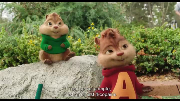 Un extrait du film  Alvin et les Chipmunks : à fond la caisse