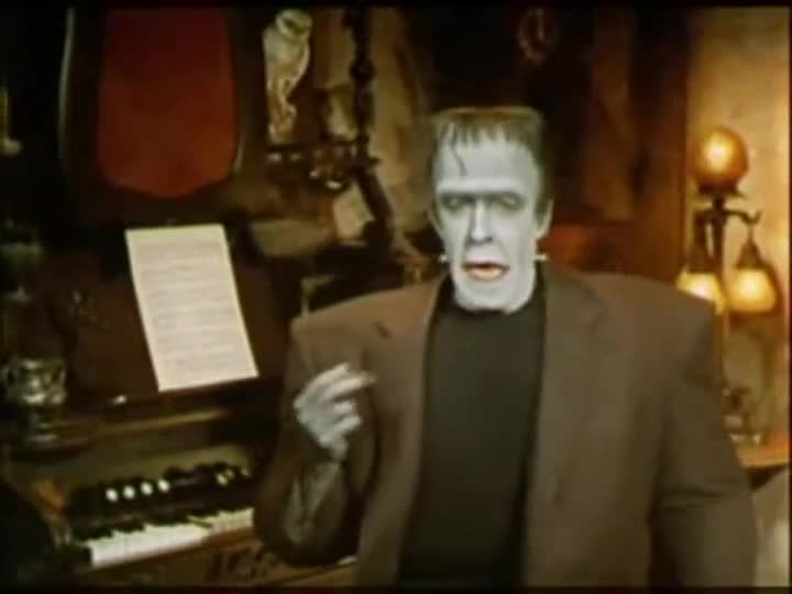 Un extrait du film  Frankenstein contre les faux-monnayeurs