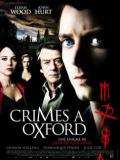 voir la fiche complète du film : Crimes A Oxford
