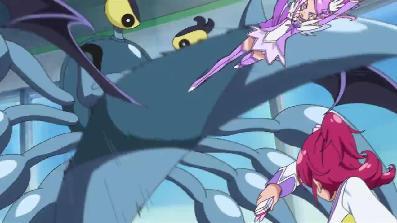 Un extrait de la série  Glitter force doki doki