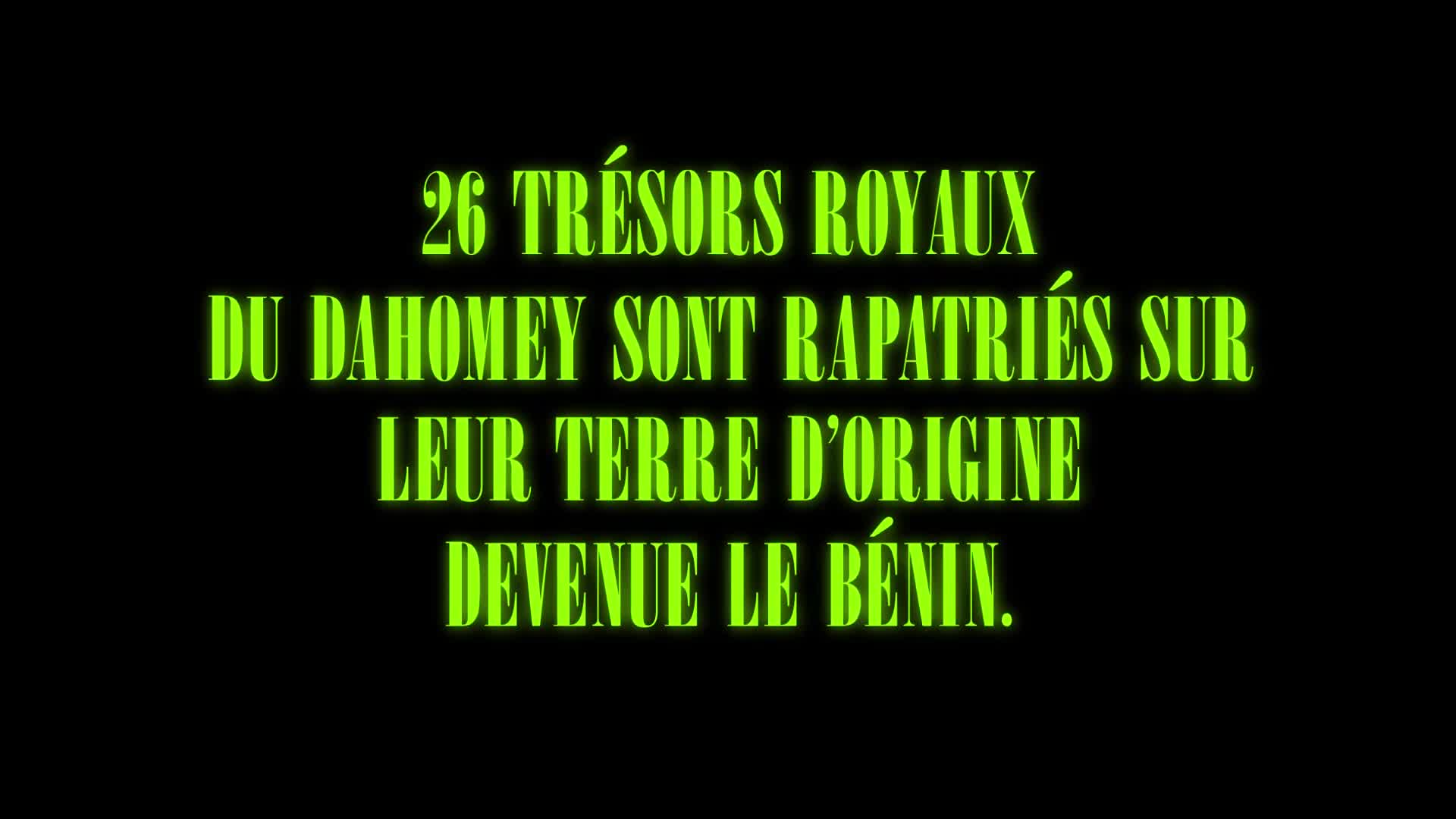 Extrait vidéo du film  Dahomey
