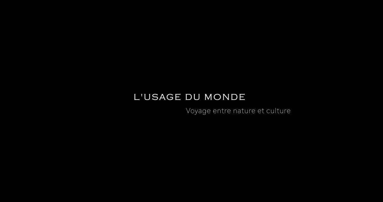 Extrait vidéo du film  L Usage du monde, voyage entre nature et culture