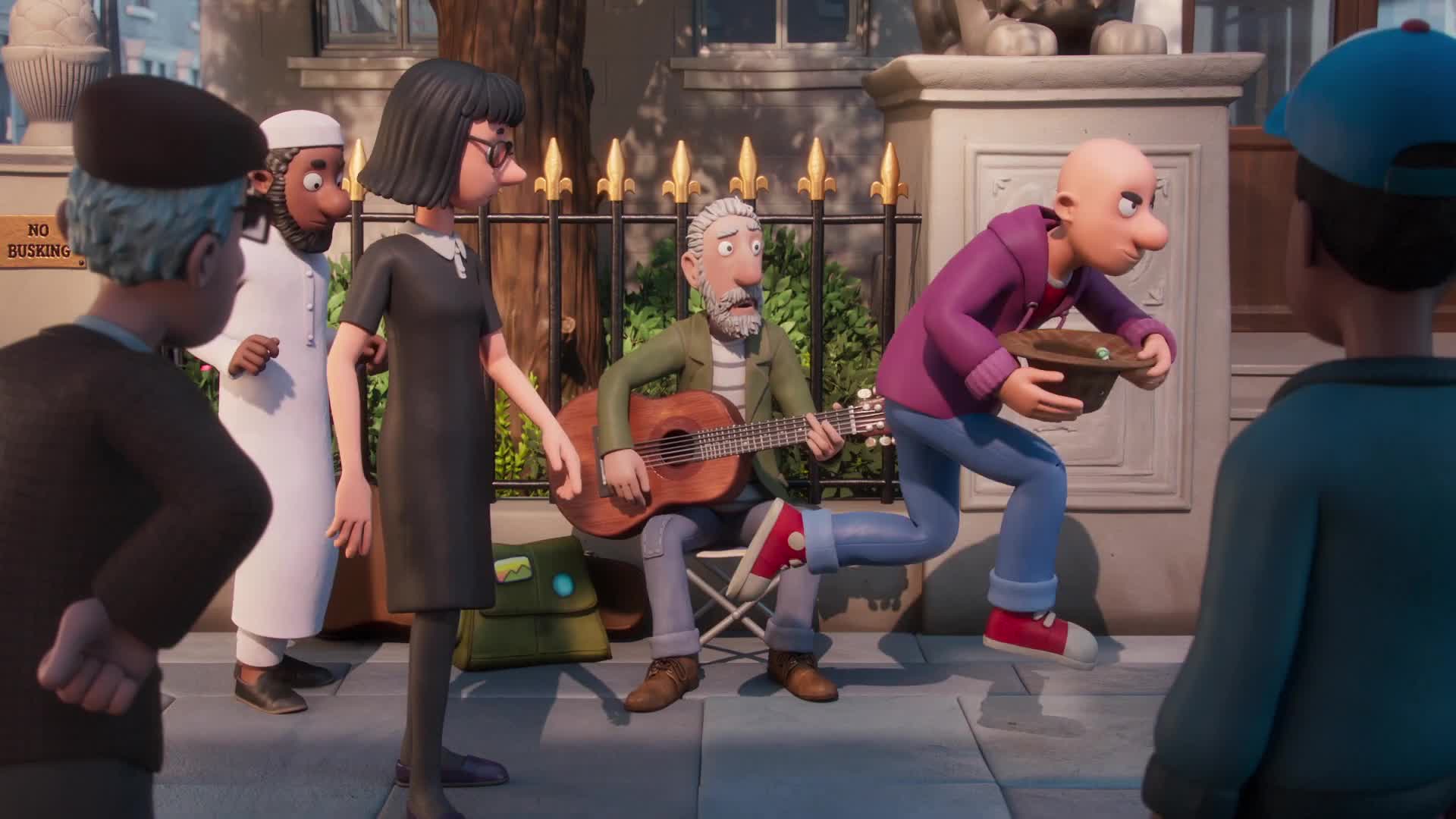 Extrait vidéo du film  MacPat le chat chanteur