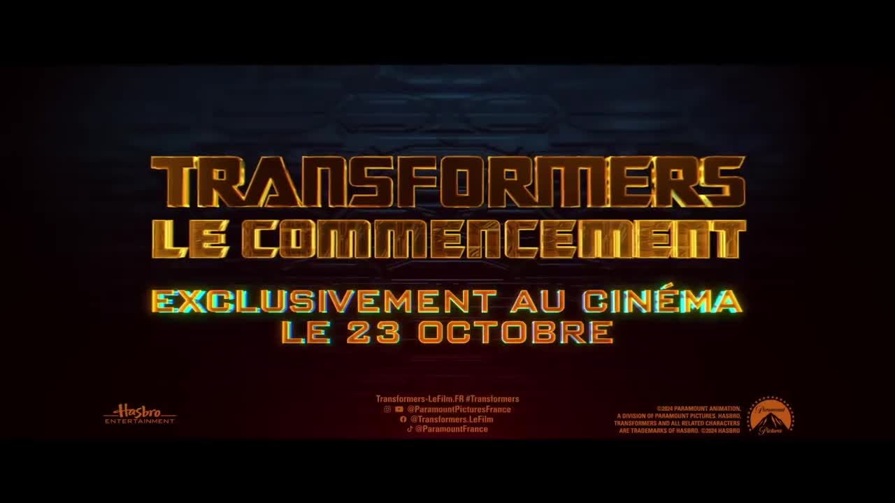 Extrait vidéo du film  Transformers : Le Commencement