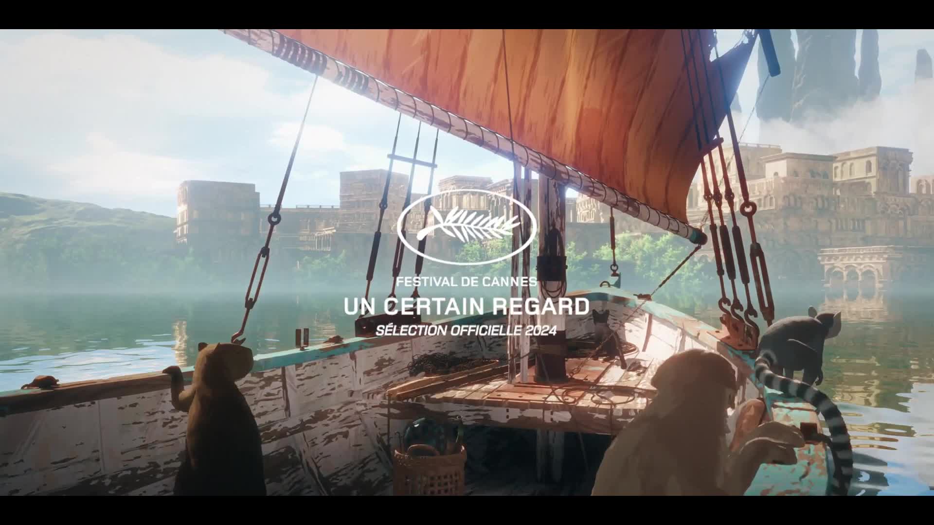 Extrait vidéo du film  Flow, le chat qui n’avait plus peur de l’eau