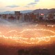 photo du film L'Échelle céleste : l'art de Cai Guo-qiang