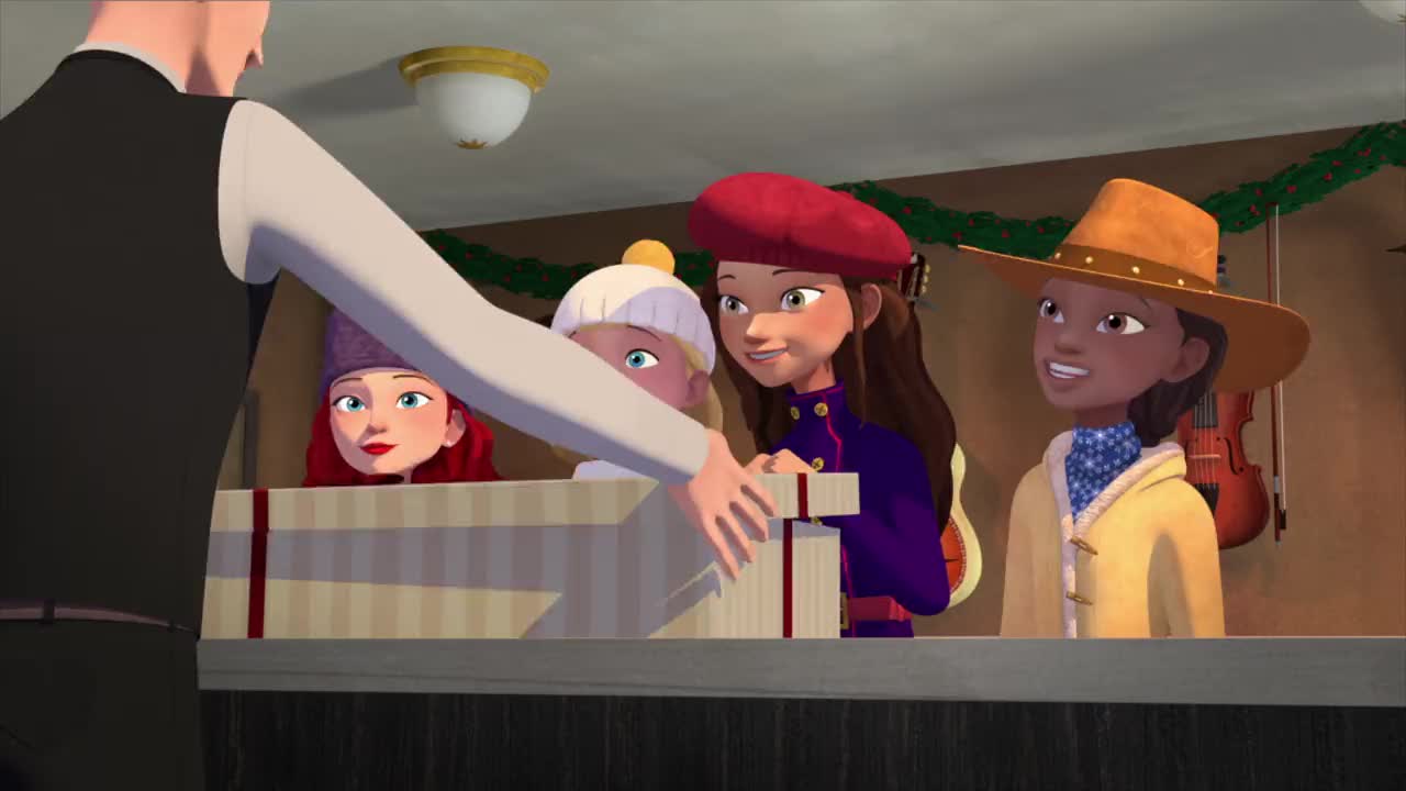 Extrait vidéo du film  Spirit : au galop en toute liberté : l aventure de noël